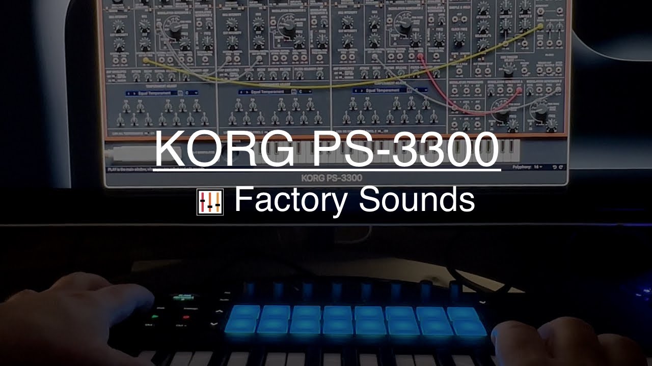 Korg PS-3300: Favorites