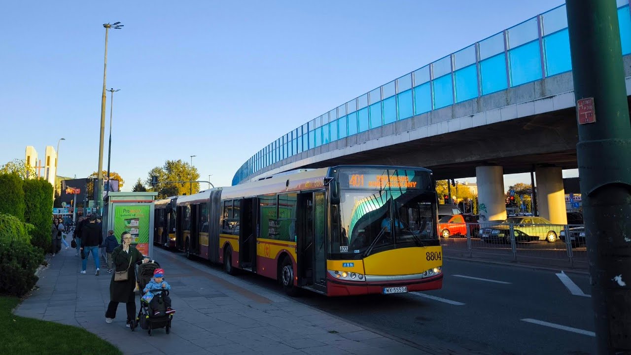Solaris Urbino 18 III #8804 [🚍401] MZA Warszawa