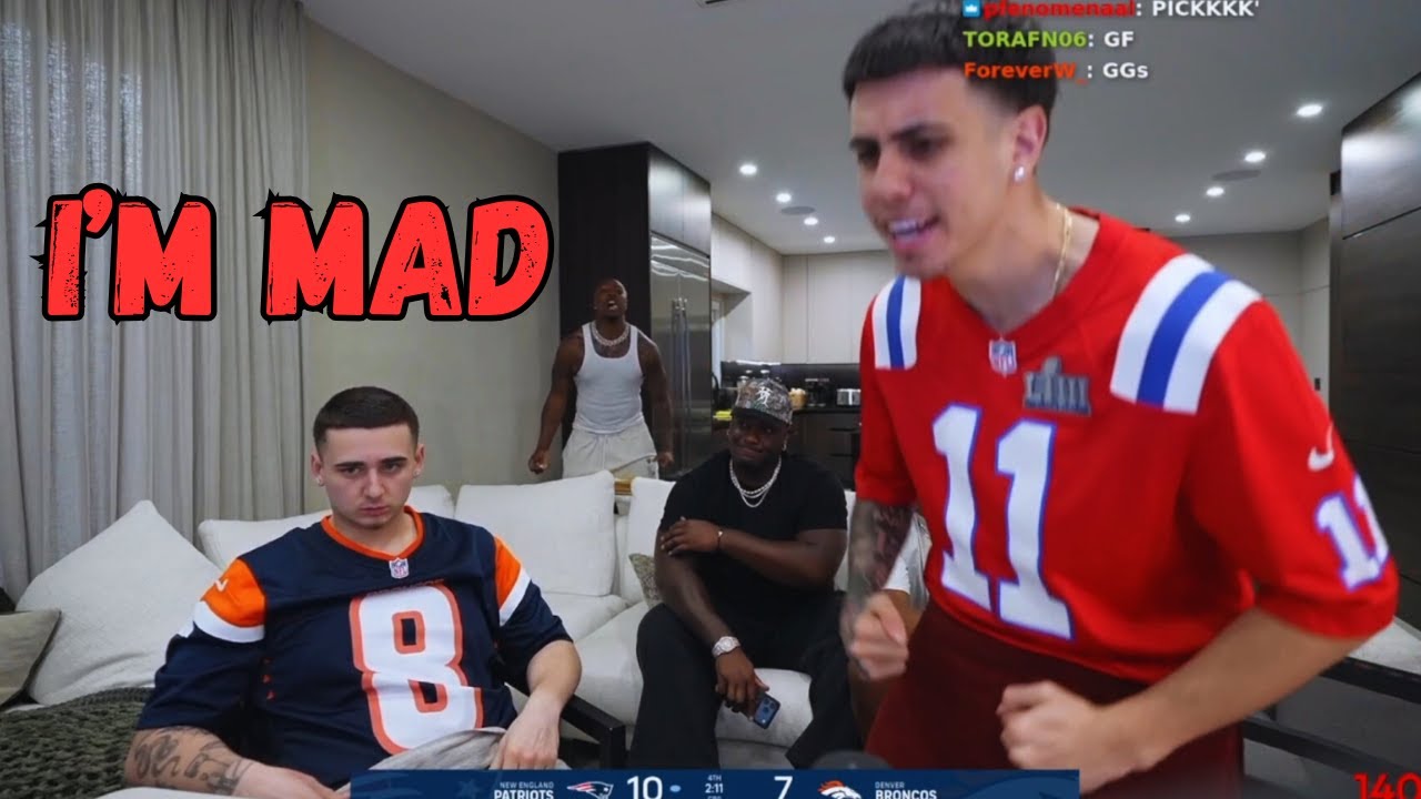 Lacy Gets Mad After  His NFL Team Lost
