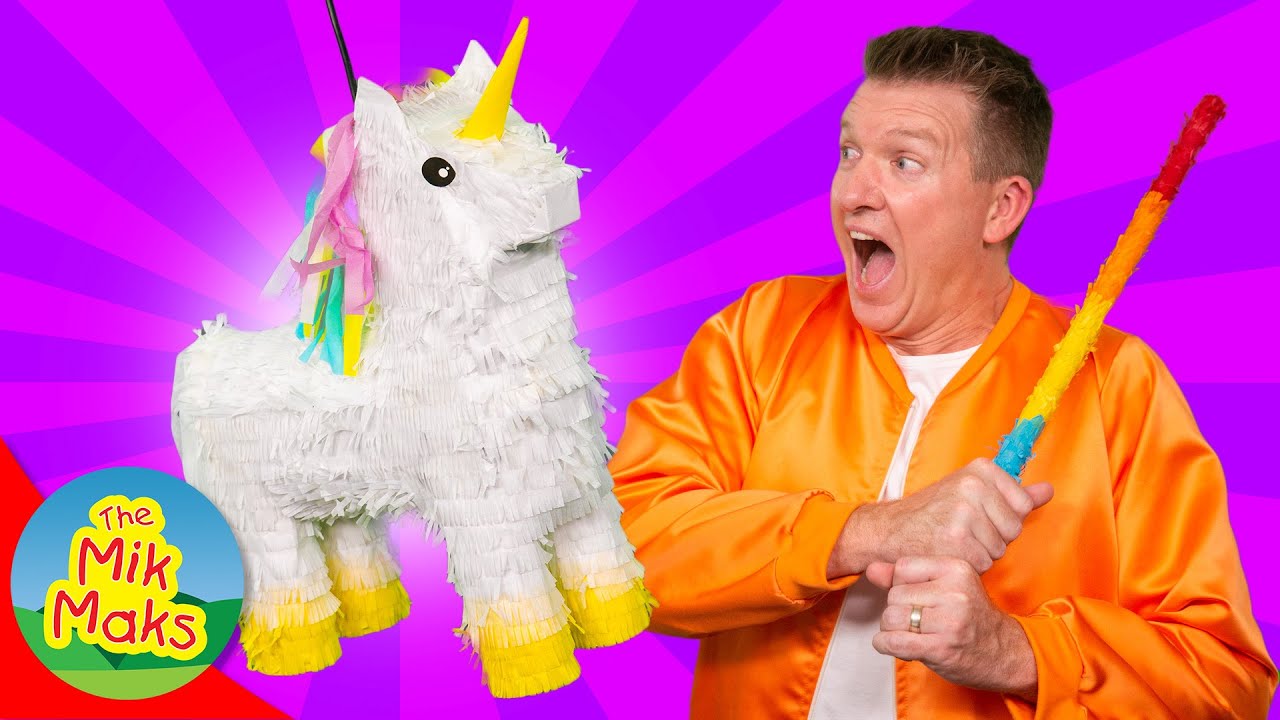 Pi&ntilde;ata | Birthday Party Kids Songs | The Mik Maks