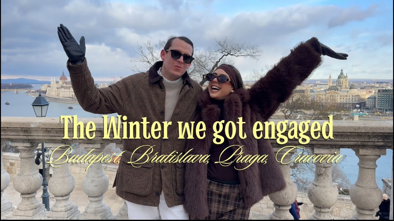 Nos comprometimos!!!💍| VLOG del Winter trip Budapest, Bratislava, Praga y Cracovia!