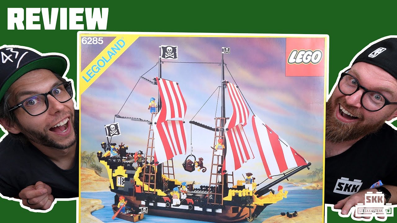 Der große Traum vieler Kids Ende der 80er: LEGO® 6285 Black Seas Barracuda von 1989 [Review]