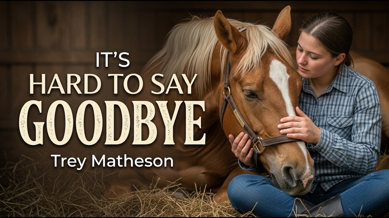 Trey Matheson, It's Hard To Say Goodbye - Traditional Contemporary Classic Country Music Ballads