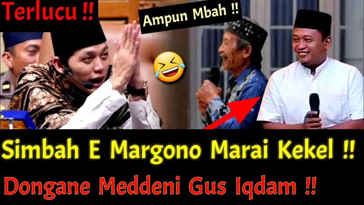 Terlucu !! Gus Iqdam Takut Dengan Simbahnya Margono Dari Jember ! Bikin Ngakak Semua Jamaah !!