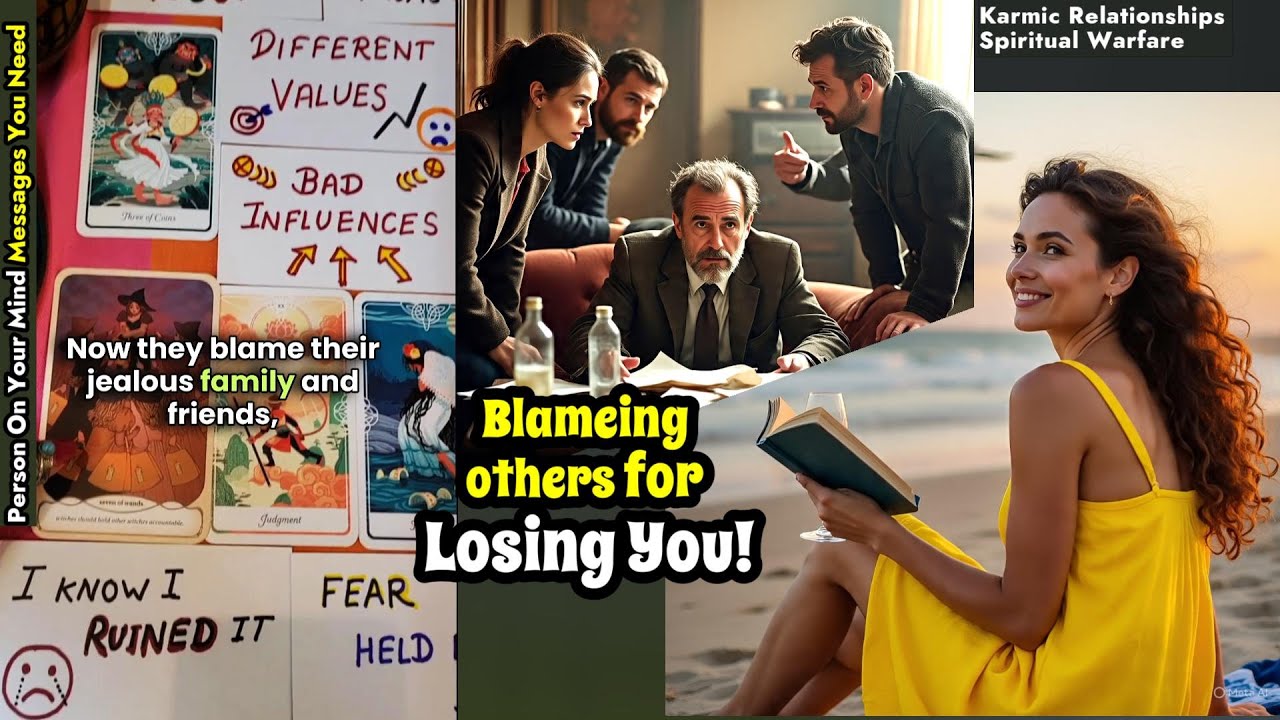 Blaming others for making them GIVE UP on you!