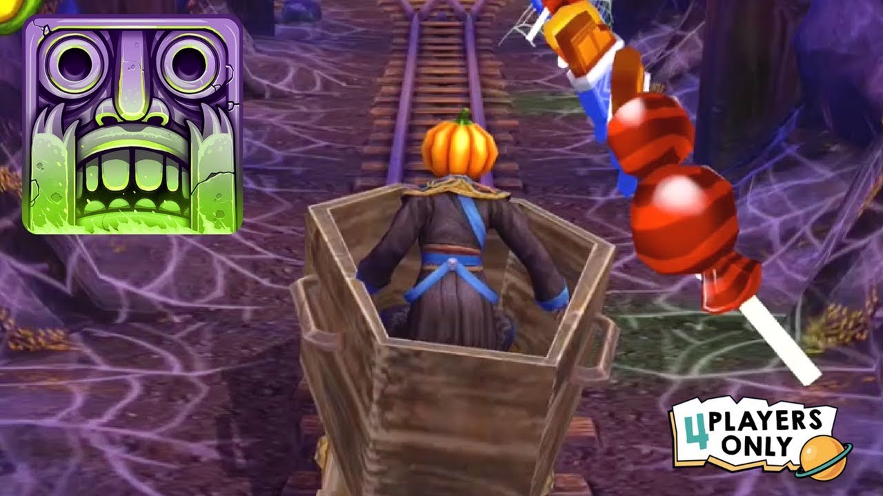 Temple Run 2 | TRICK-or-TREAT Challenge #3 w/ KARMA LEE VAMPIRE By Imangi Studios