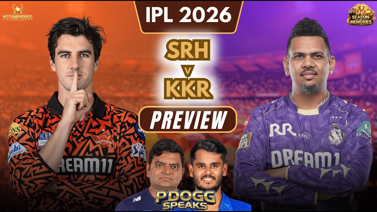 KKR MEETS THE RAMPAGING ORANGE ARMY! | SRH V KKR Match Preview: Can KKR Breach Uppal? | Pdoggspeaks