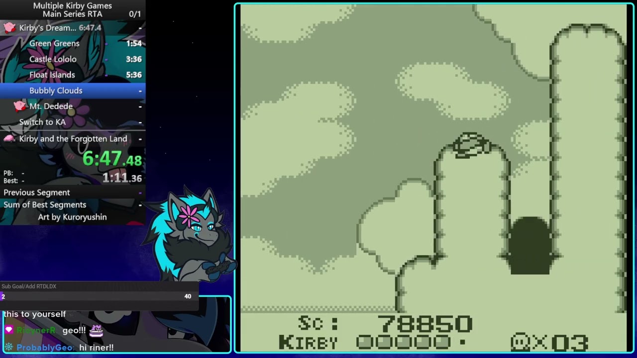 Multiple Kirby Games - Main Series RTA (Classic Titles)