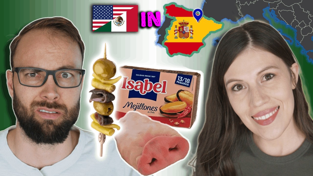 Los estadounidenses prueban bocadillos españoles