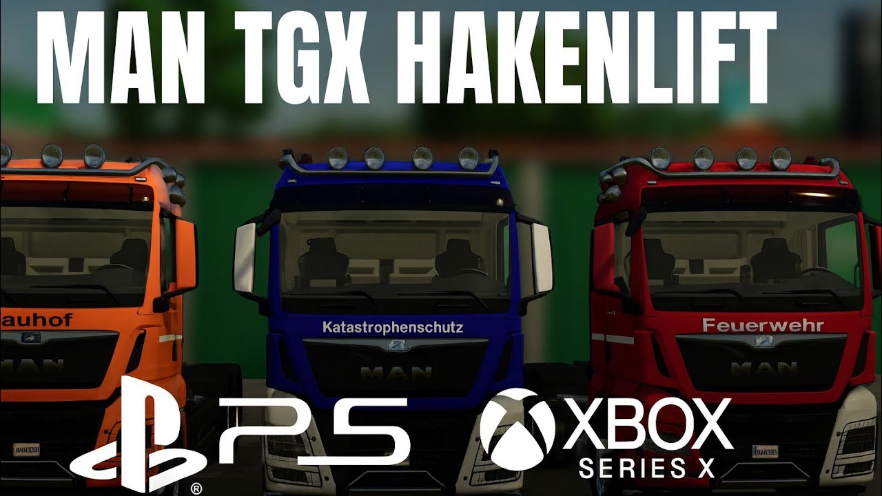 LS25-PS5 - Modvorstellung - MAN TGX Hakenlift