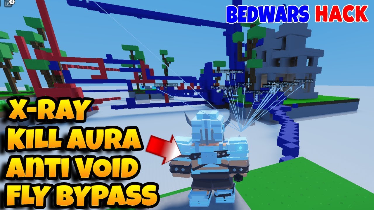Roblox Bedwars Hack Script GUI for Kill aura, Bed Nuke, Fly Bypass, X-ray (pastebin 2022)