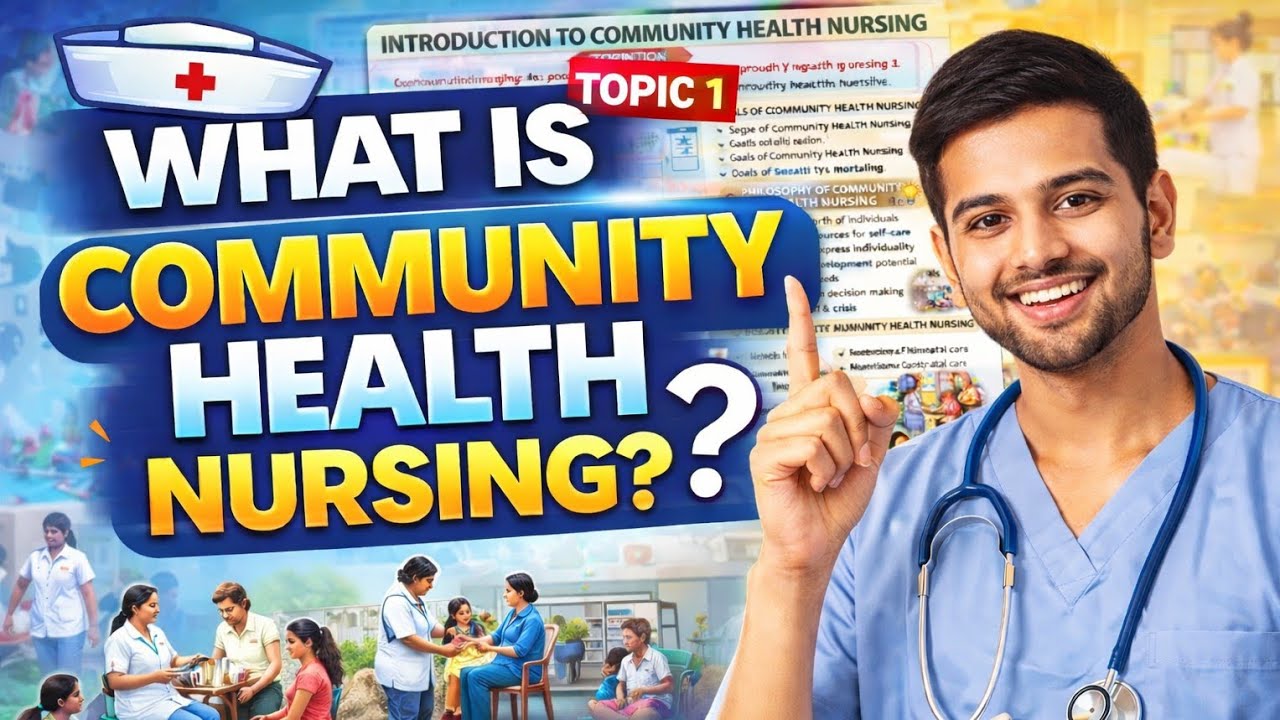 INTRODUCTION TO COMMUNITY HEALTH NURSING TOPIC 1 BSC NURSING 1ST YEAR 