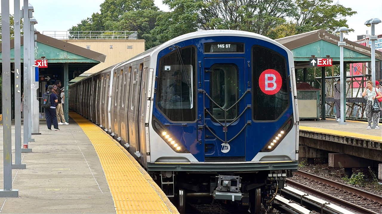 R46, R68, & R211 B/Q Train Action at Kings Highway