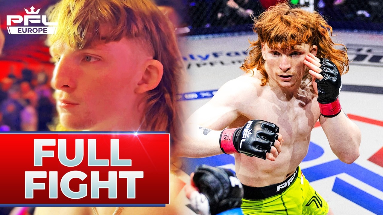 The Magic Of The Mullet! | Lewis McGrillen v Alan Philpott | Full Fight | PFL Europe 1 2025