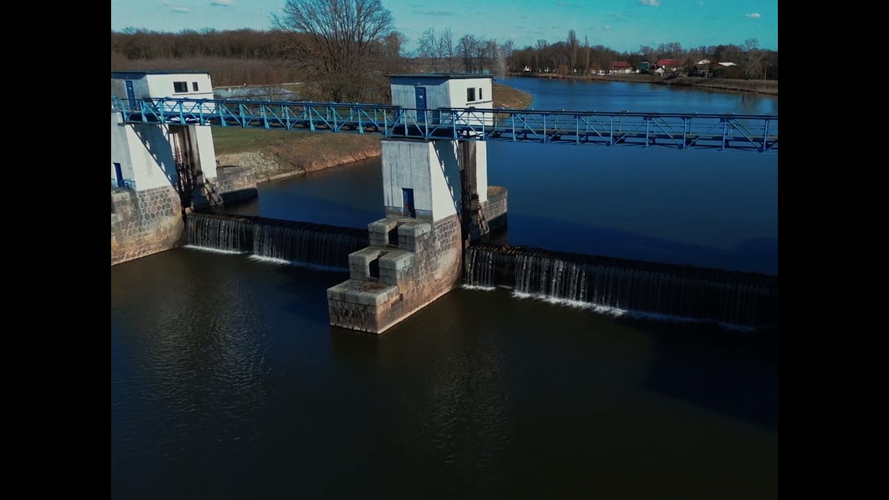 cinematic drone video