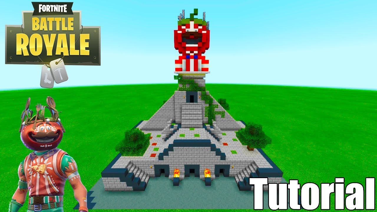 Minecraft Tutorial: How To Make Tomato Temple 