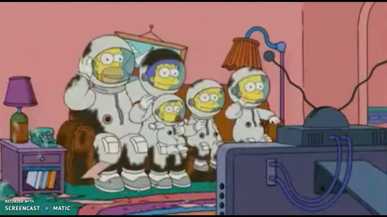The Simpsons Intro in Slow Motion