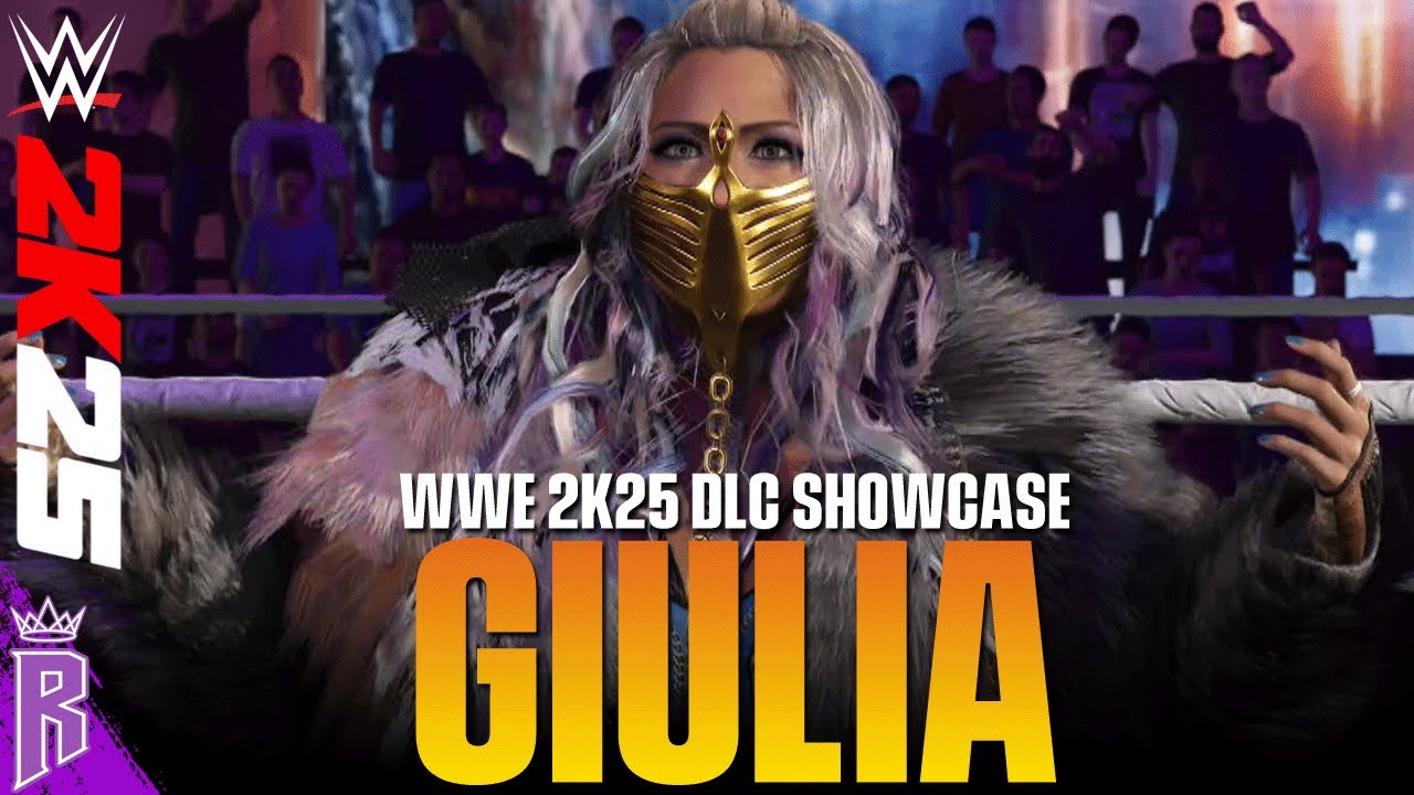 DLC для WWE 2K25: выход Джулии, сцена победы, финишер и многое другое #WWE2K25 #Джулия