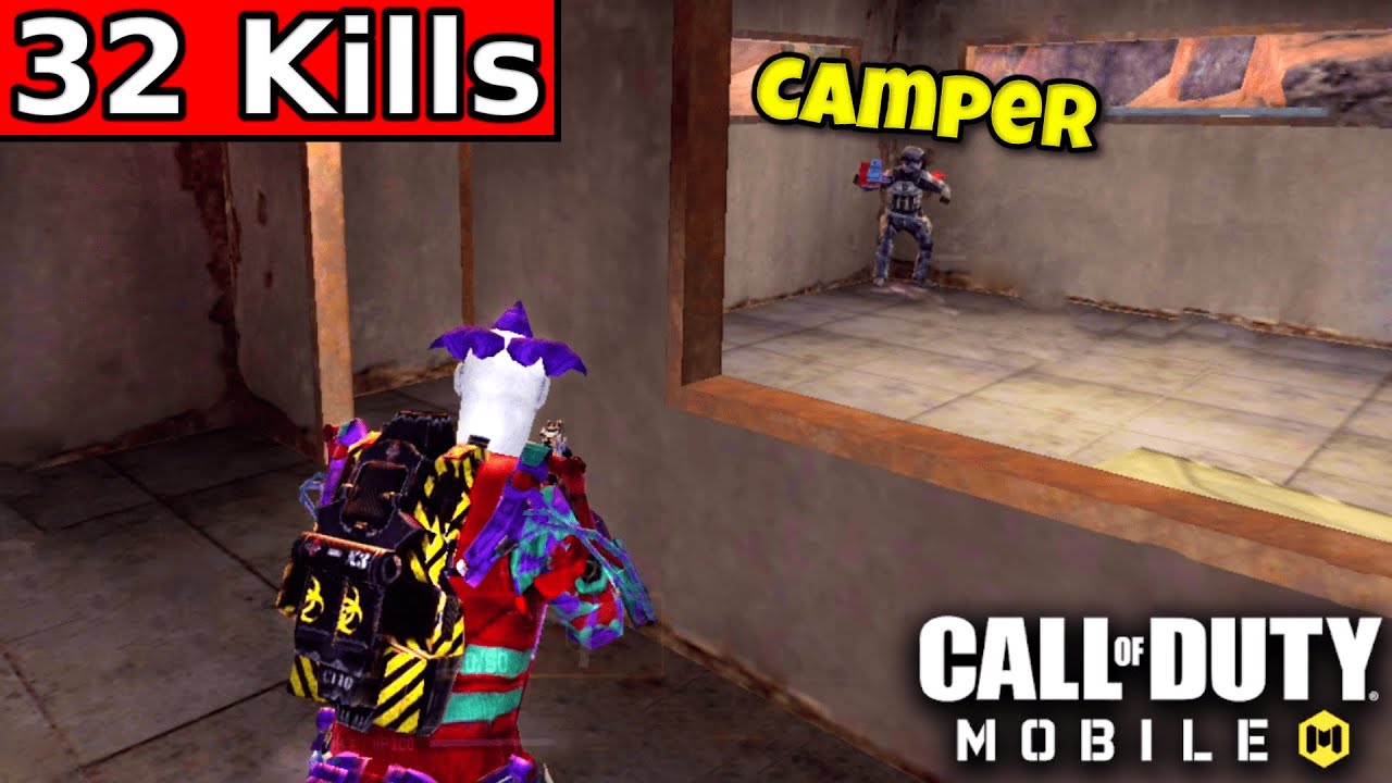 PARKER vs 2 IQ CAMPER! | CALL OF DUTY MOBILE | SOLO VS SQUADS
