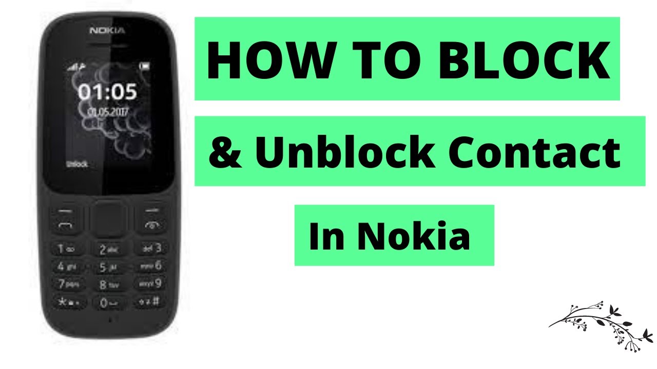 How To Block And Unblock Contact in Nokia 106 Bangla Tutorial| Block Number| Unblock number