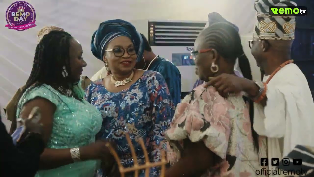 Unforgettable moment of the Remo day 2024 festival in sagamu:Grand dinner