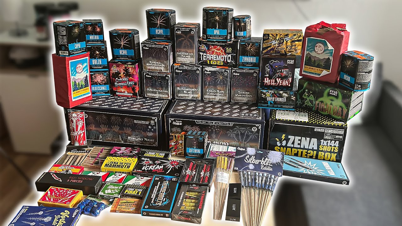 XXL 1500&euro; ACTIVFIRE FEUERWERK UNBOXING 2022/23 | PyroFeuerHD