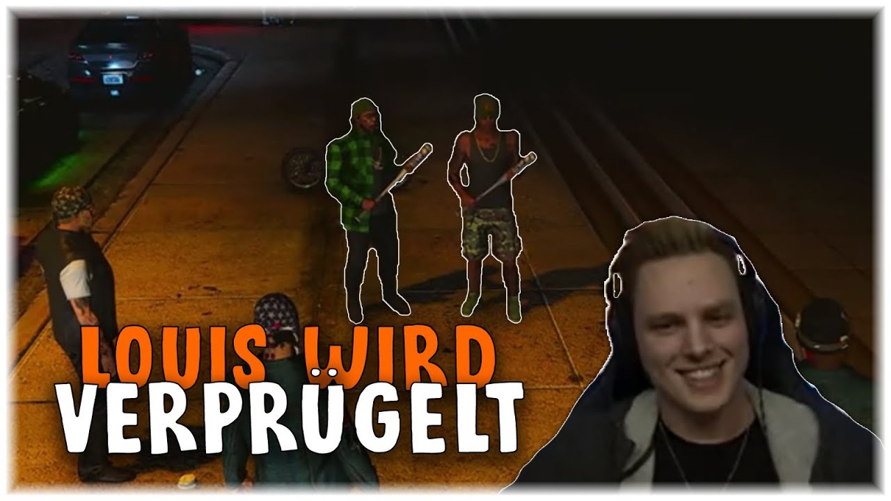 Louis wird zusammengeschlagen 🤘🏍️ | Teil 2 - Best moments | Twitch Highlights - Klaerwerk RageMP