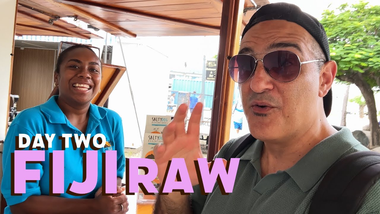 FIJI RAW - Day Two. Yelling BULA while bike riding and visiting fancy Port Denarau is my specialty!
