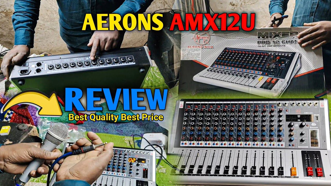 Aerons amx12u Mixer💰 Review Best Quality Best Price 