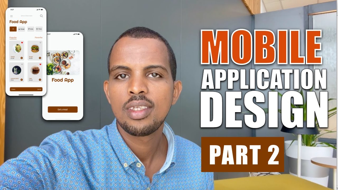 Barashada mobile application designer Part 2 | Figma Tutorial | Af soomaali