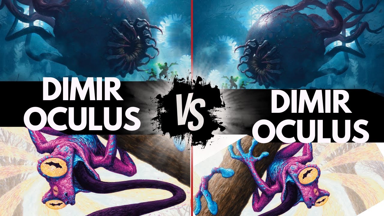 Dimir Oculus vs Dimir Oculus Mirror Match | Modern Paper Gameplay