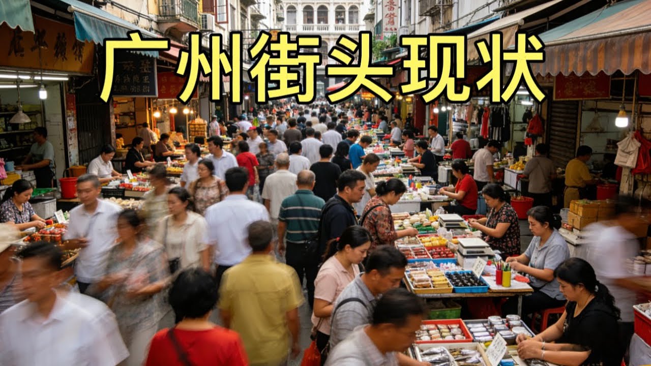 广州街头现状，拍摄2026年3月17号下午3点许，大家都来看看吧