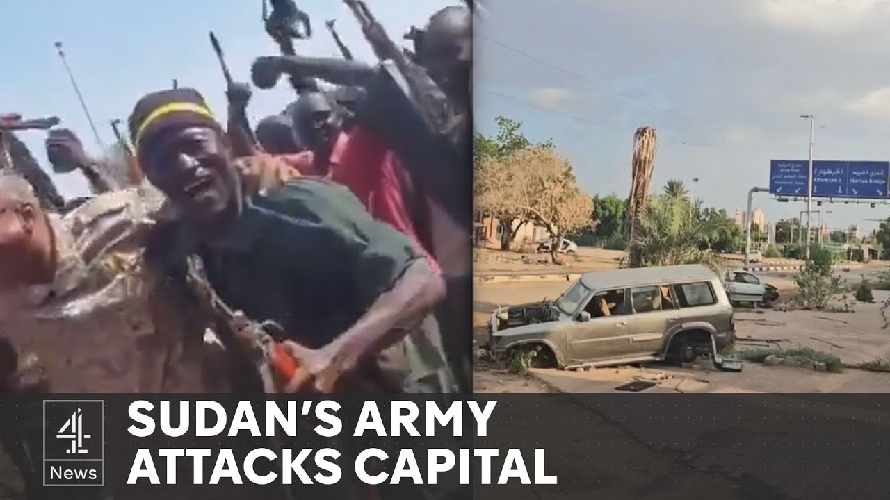 Sudan’s army launches major offensive on capital Khartoum