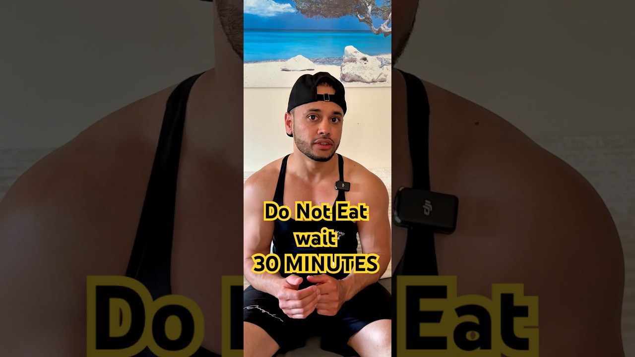 Eat within 30-90 MINUTES after your workout. 