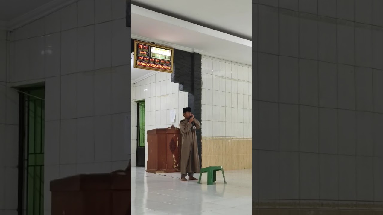 Juara Harapan 1 Lomba Adzan