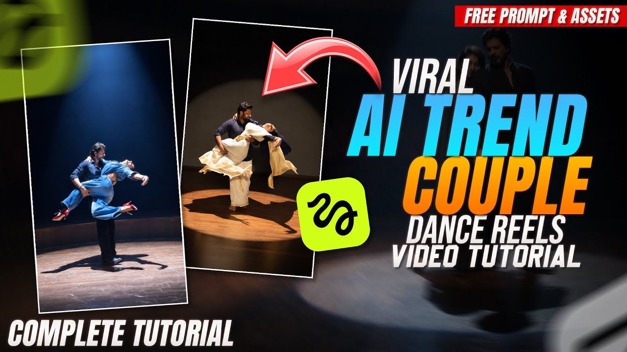 INSTAGRAM NEW VIRAL AI COUPLE DANCE REELS VIDEO TUTORIAL | AI COUPLE DANCE REELS TUTORIAL