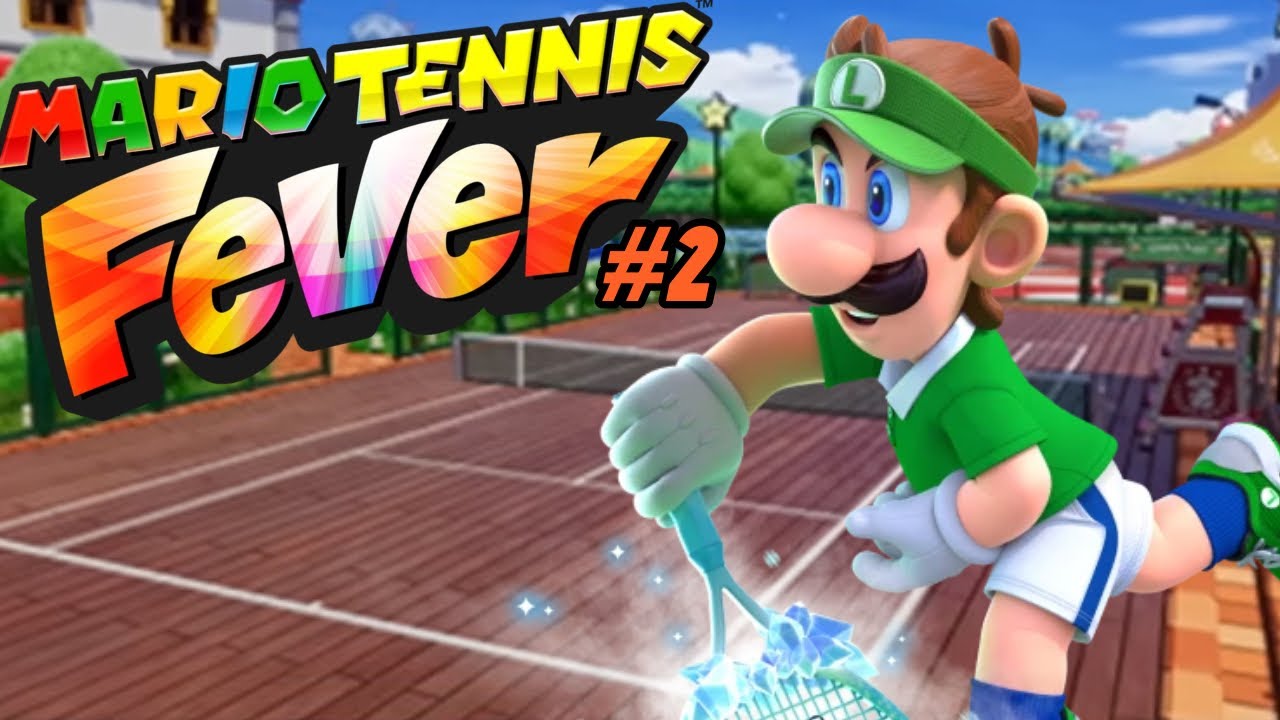 TOAD WAS BEING SUCH A BADASS!!! Mario Tennis Fever #2