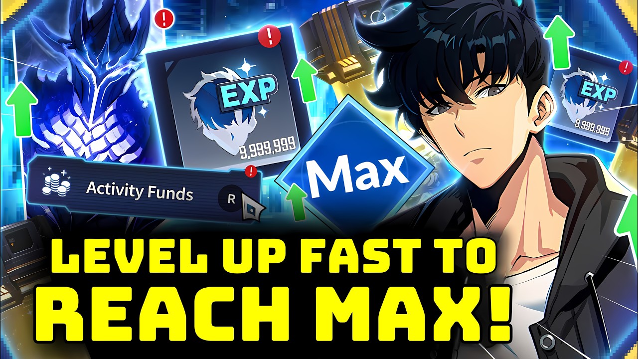 HOW TO EARN EXP MORE FASTER & REACH MAX LEVEL IN SOLO LEVELING ARISE!