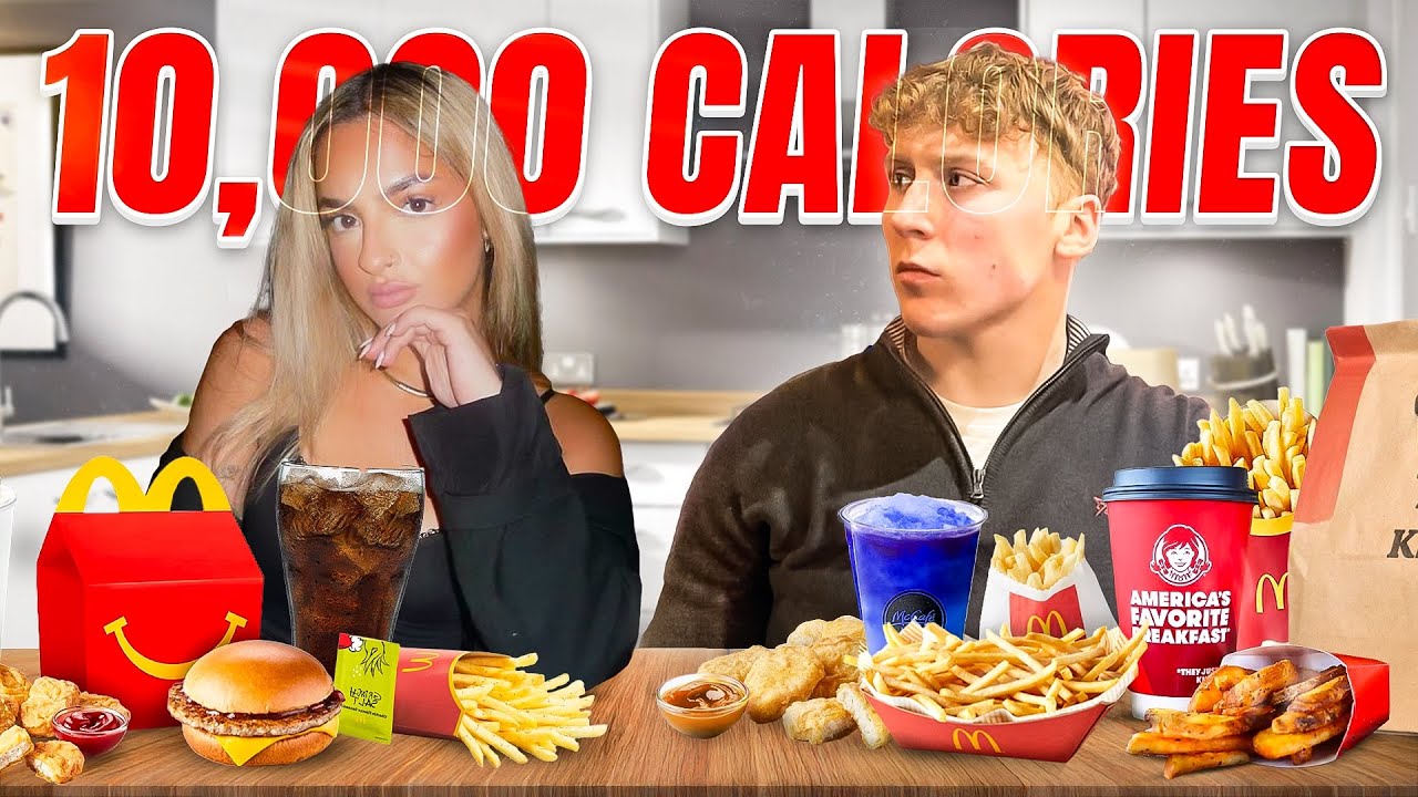 10,000 Calorie Challenge Ft. Girlfriend