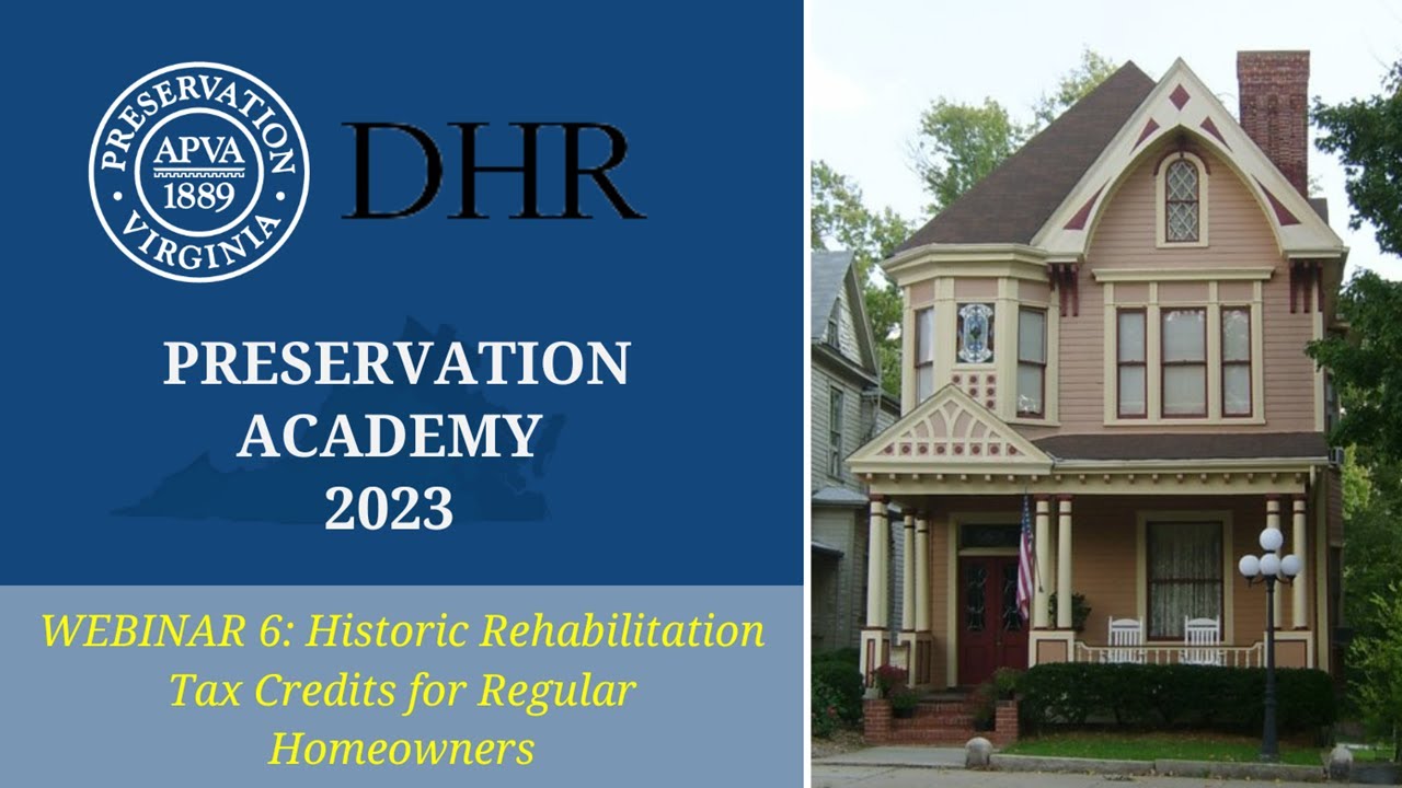 Historic Rehab Tax Credits for Homeowners
