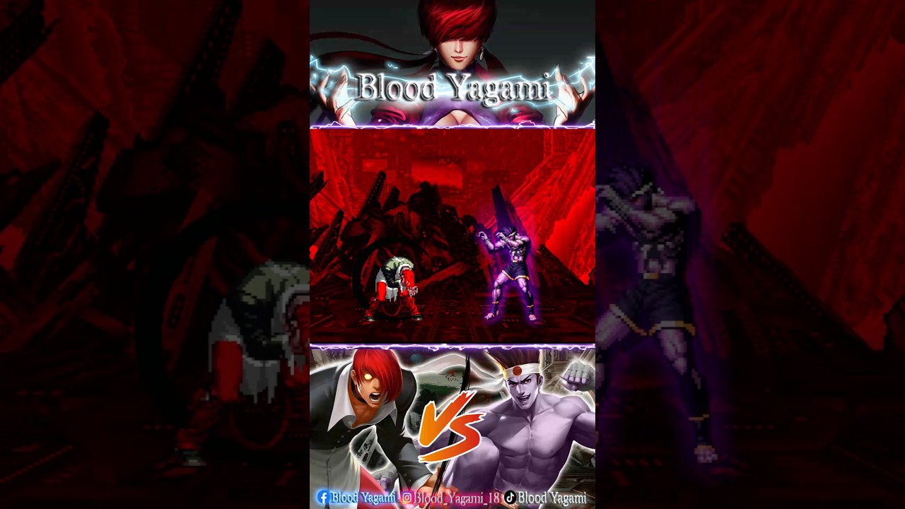 Orochi Iori vs Orochi Joe  #kof2002