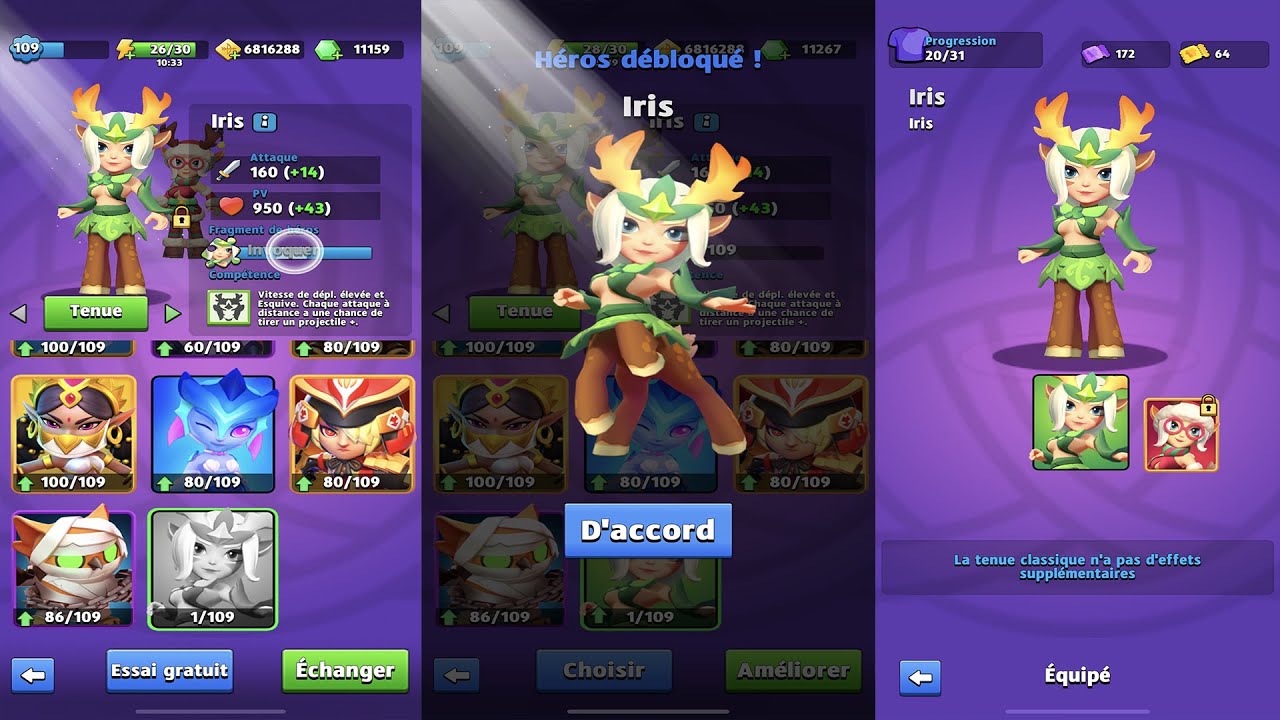 Je D&Eacute;BLOQUE et TEST IRIS ! (premi&egrave;res impressions) ARCHERO