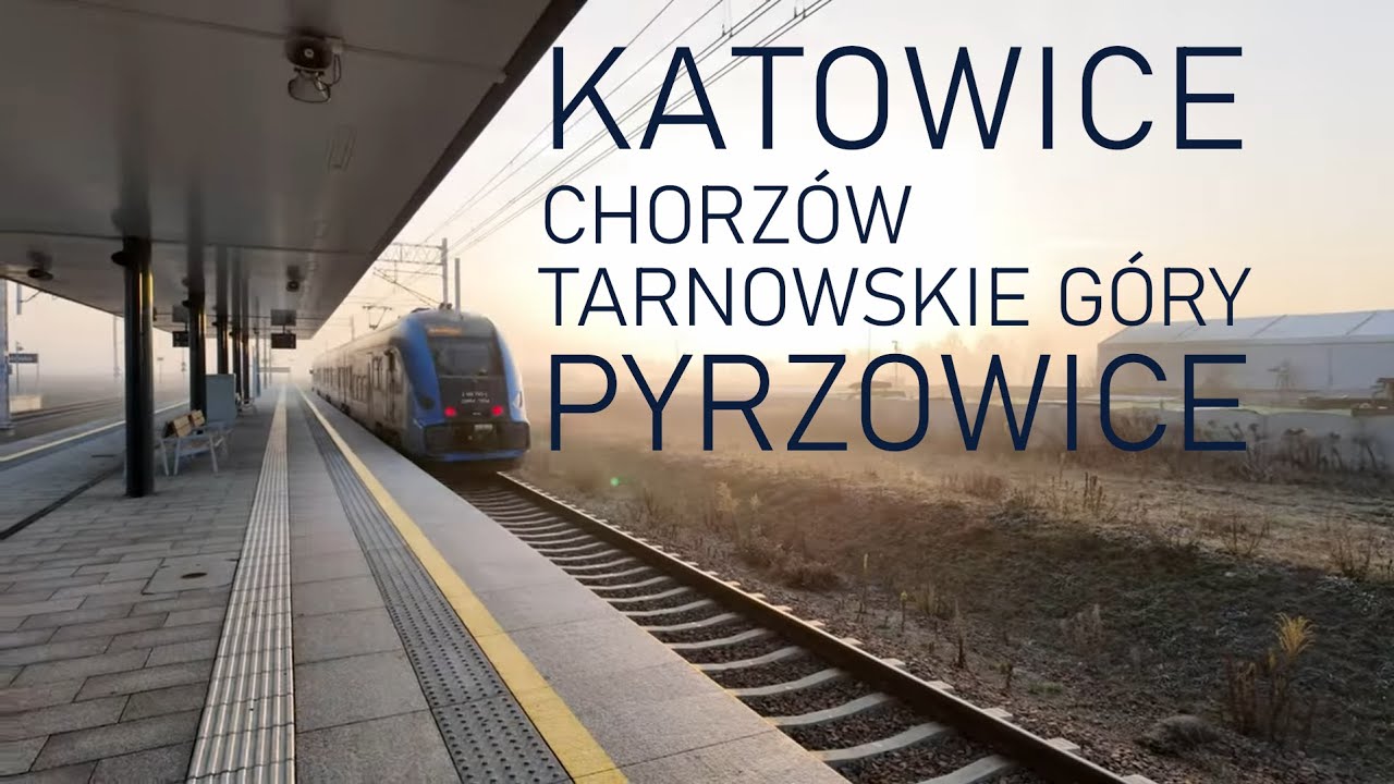 Pociągiem do Pyrzowic z dwoma przesiadkami podczas największego remontu na kolei