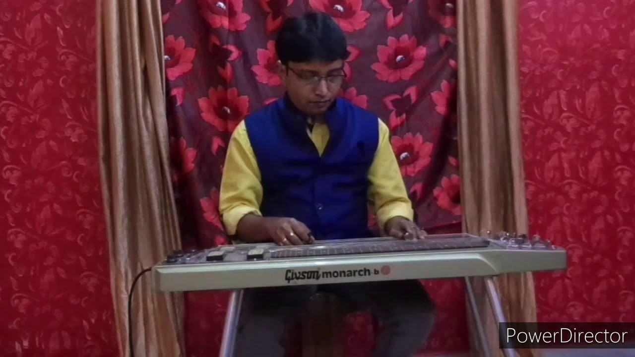 Hindi song - Chalte Chalte  In Hawaiian Steel Guitar  presented by Pranab Sharma