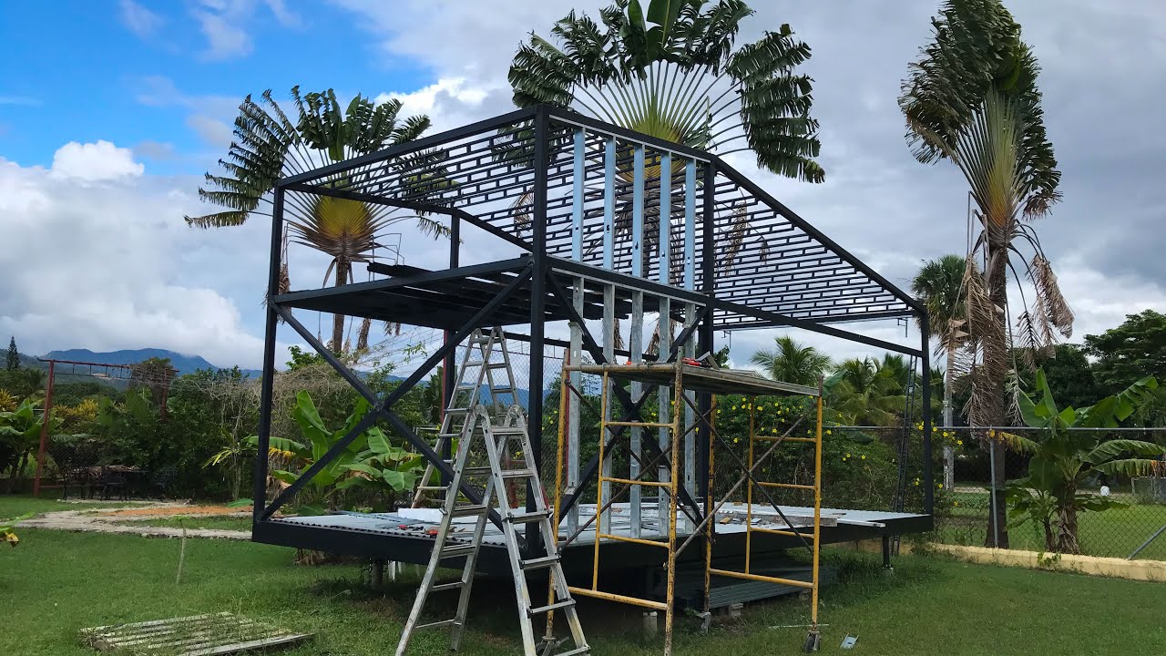 Metal Tiny House Build -Part 1
