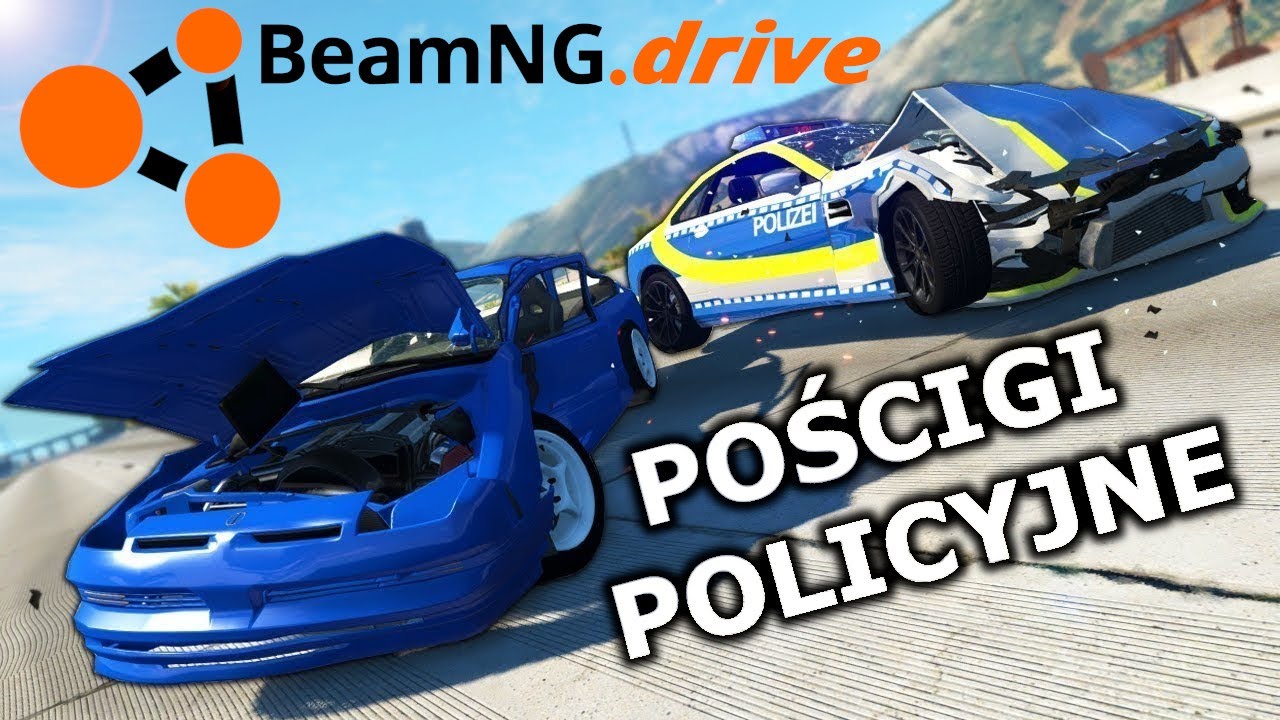 Lajwidło (#95) - BeamNG.drive | LOSOWE POŚCIGI POLICYJNE 🚔🚙🚗
