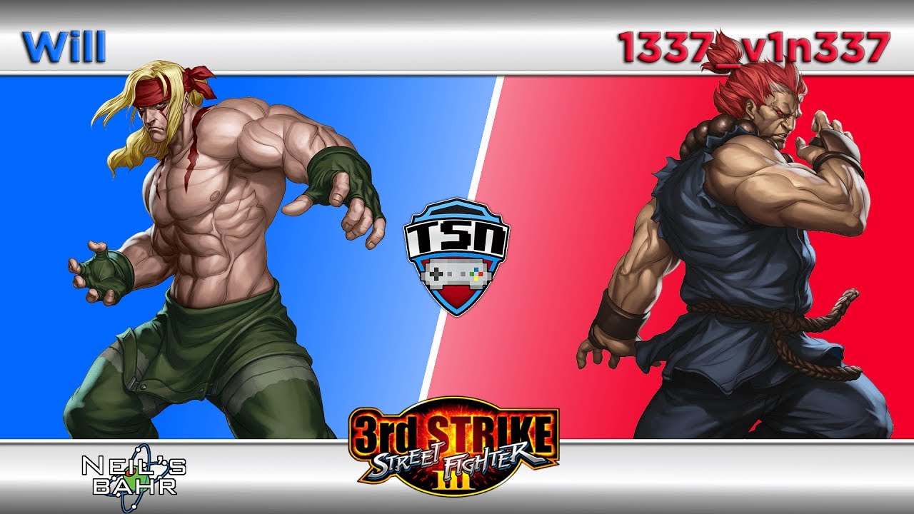 3rd Strike @ Neil's (6-6-17) - Will (Alex) vs. 1337_v1n337 (Akuma) - Winners Quarters
