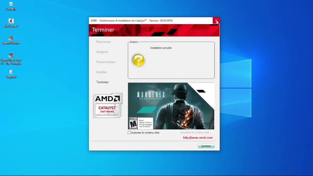 COMMENT ACTIVE ET UTILISER CA CARTE GRAPHIQUE AMD