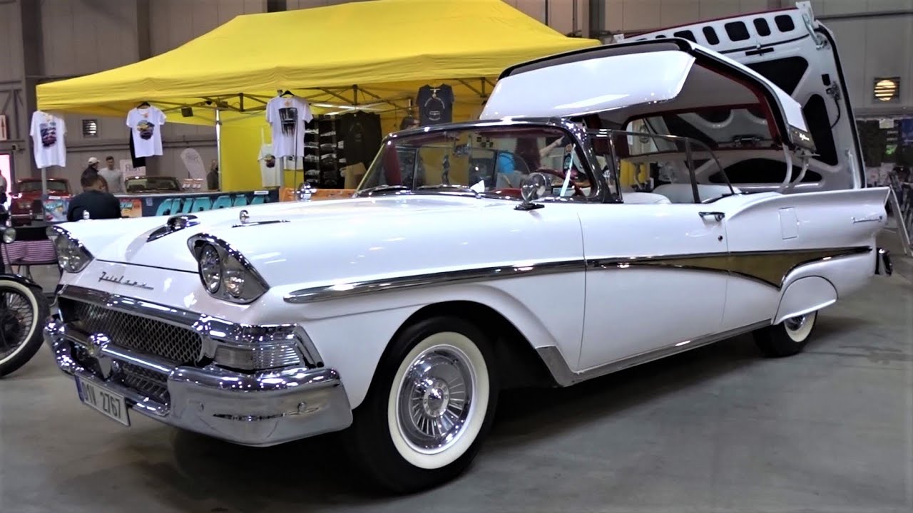 1958 Ford Fairlane 500 Skyliner Retractable Hardtop - Interior, Exterior, Walkarond