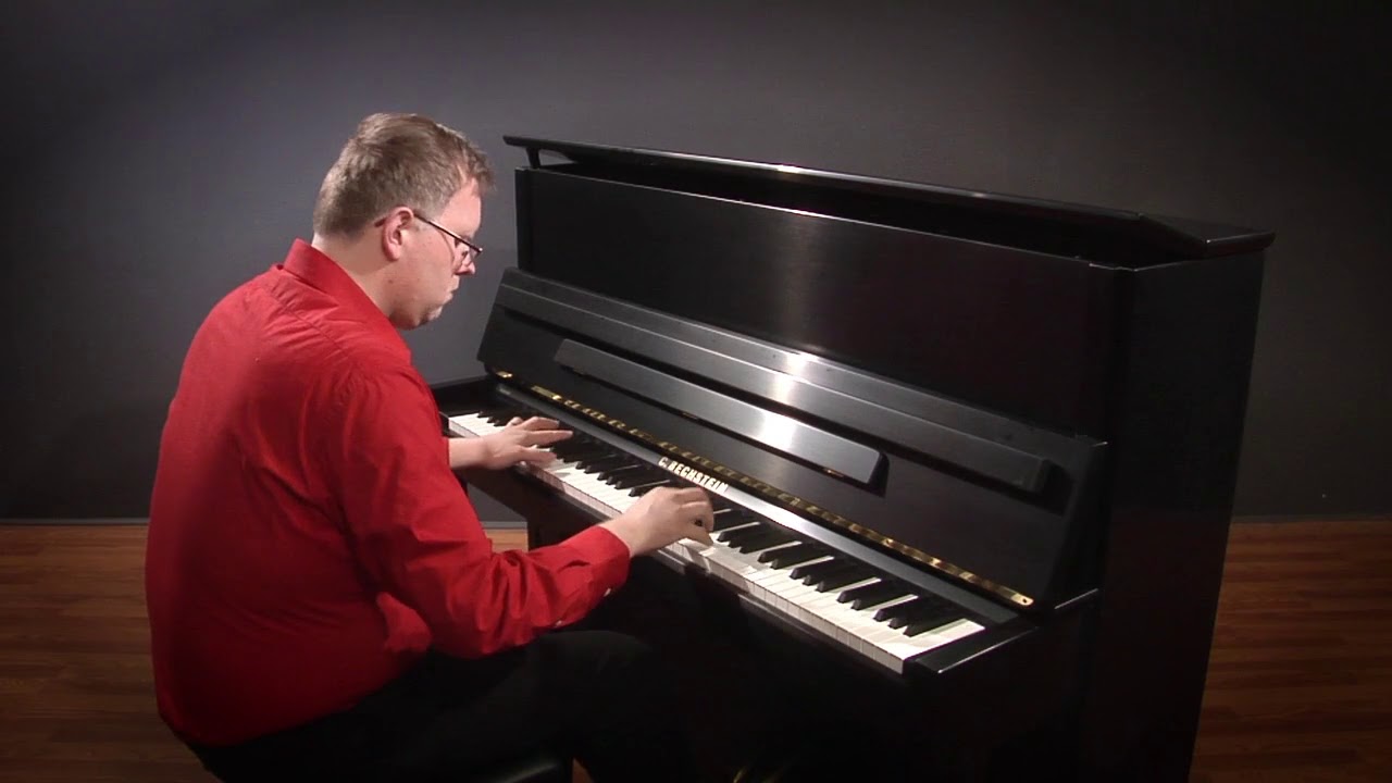 C. Bechestein 124 Academy 50'' Upright Piano
